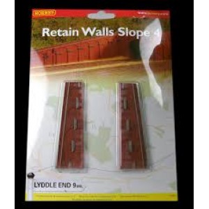 HORNBY N8728 RETAINING WALLS BRICK SL4