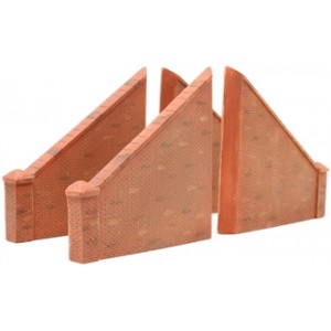 HORNBY R8545 BRICK PORTALS SIDE WALLS