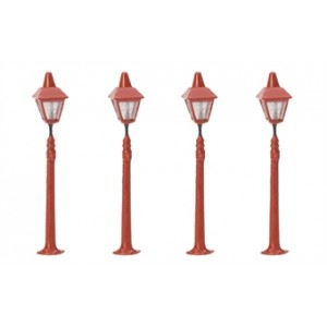 HORNBY R8673 STATION LAMPS 4X