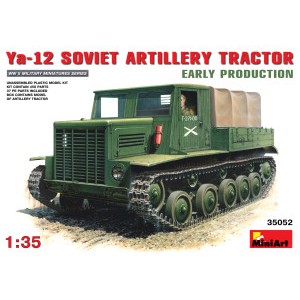 MINIART 35052 SOVIET ARTILLERY TRACTOR YA 12