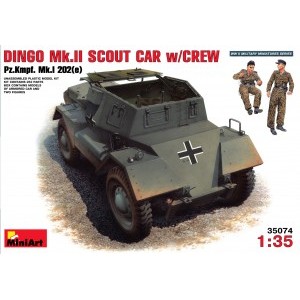 MINIART 35074 DINGO Mk II W/CREW