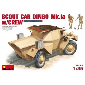 MINIART 35087 SCOUT CAR DINGO W/CREW