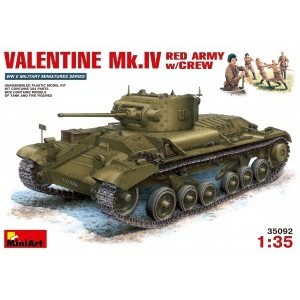 MINIART 35092 VALENTINE MK 4 W/CREW