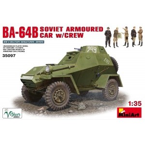 MINIART 35097 BA-64B PANTSERWAGEN W/CREW