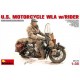 MINIART 35172 US MOTORCYCLE WITH RIDER