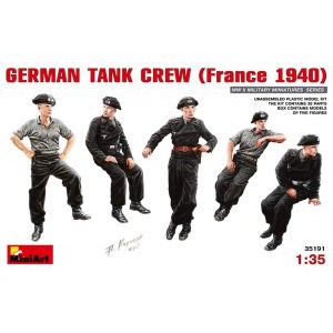 MINIART 35191 GERMAN TANK CREW 1940