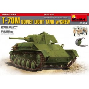 MINIART 35194 T-70 SPECIAL EDITION TANK W/CREW