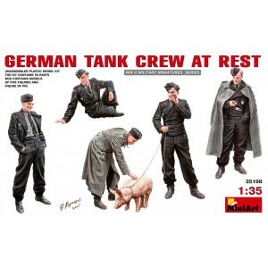 MINIART 35198 GERMAN TANK CREW AT REST