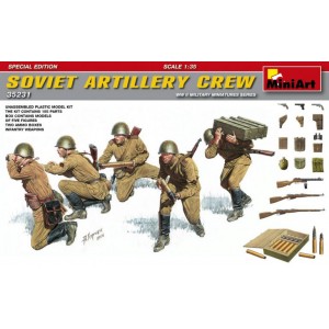 MINIART 35231 SOVIET ARTILLERY CREW SPECIAL EDITION