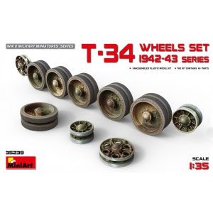 MINIART 35239 T-34 WHEELS SET 1942-43 SERIES