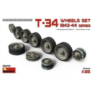 MINIART 35242 T-34 WHEELS SET 1943-44