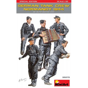 MINIART 35275 GERMAN TANK CREW NORMANDY 1944 