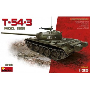 MINIART 37015 T-54-3 MODEL 1951 TANK