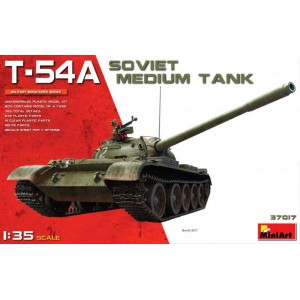 MINIART 37017 T-54A SOVIET MEDIUM TANK