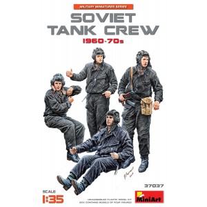 MINIART 37037 SOVIET TANK CREW 1960-70S