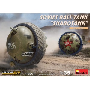 MINIART 40001 SOVIET BALL TANK W/INTERIOR KIT